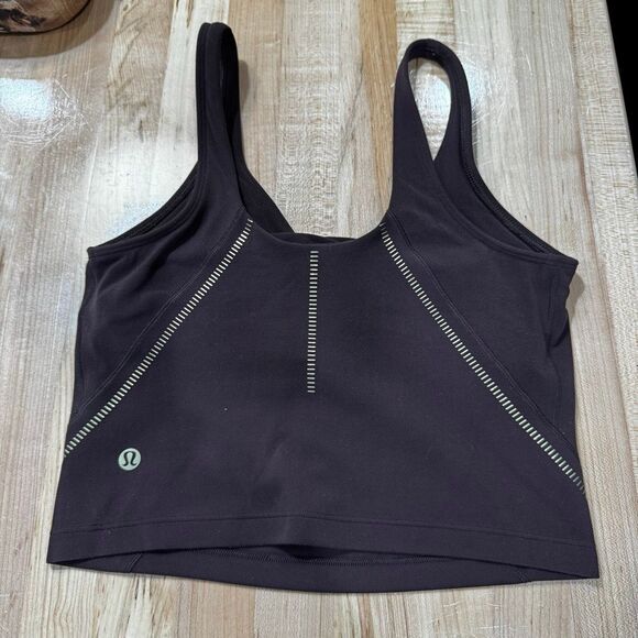 Lululemon Athletica Align Tank Special Edition Gold French Press. Dark Brown/Gol - Picture 3 of 9